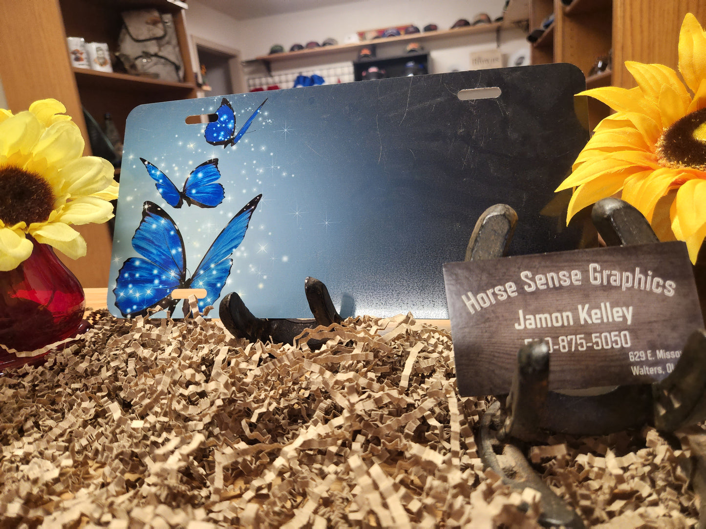 Butterfly License Plates