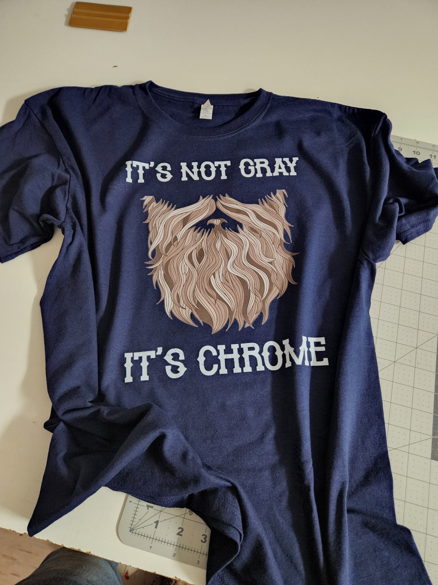 Its not grey its chrome