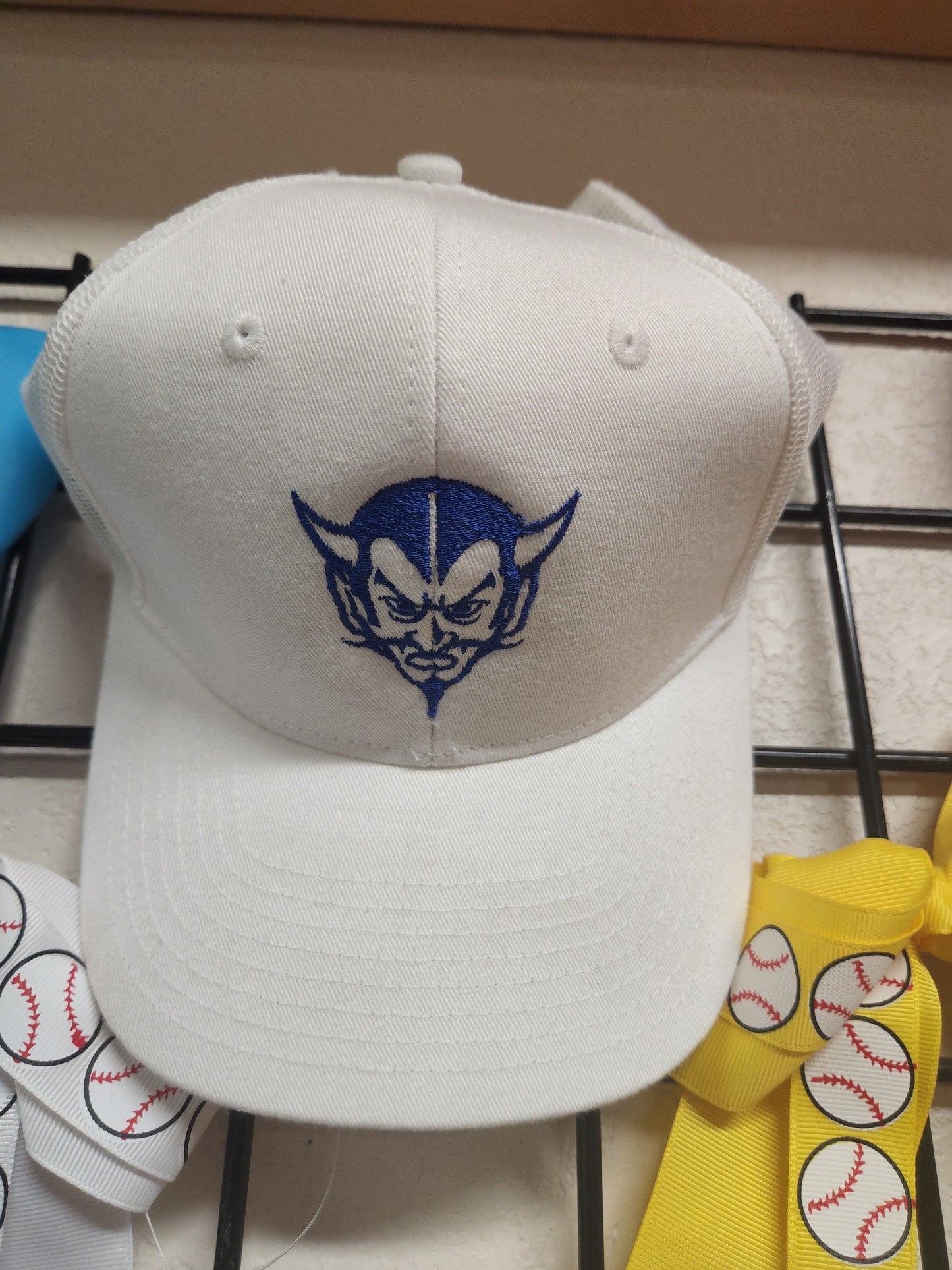 School Letter/mascot hats