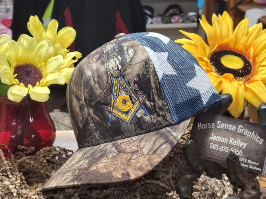Masonic Embroidered Hats