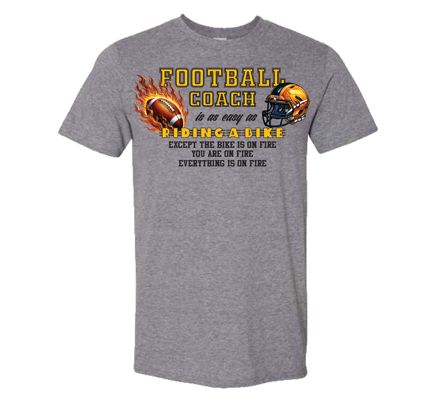 Being a Football Coach is like Riding a Bike