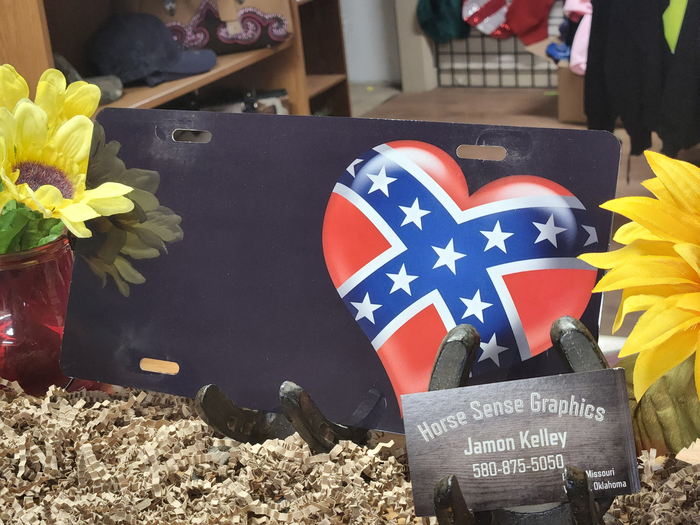 License Plates Hearts and Love add a name