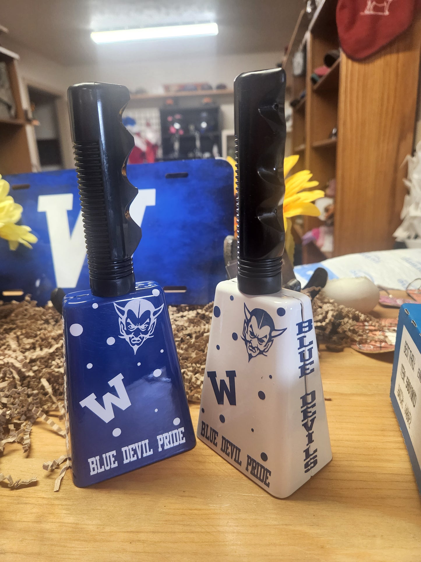 Walters Blue devil Spirit Cowbells