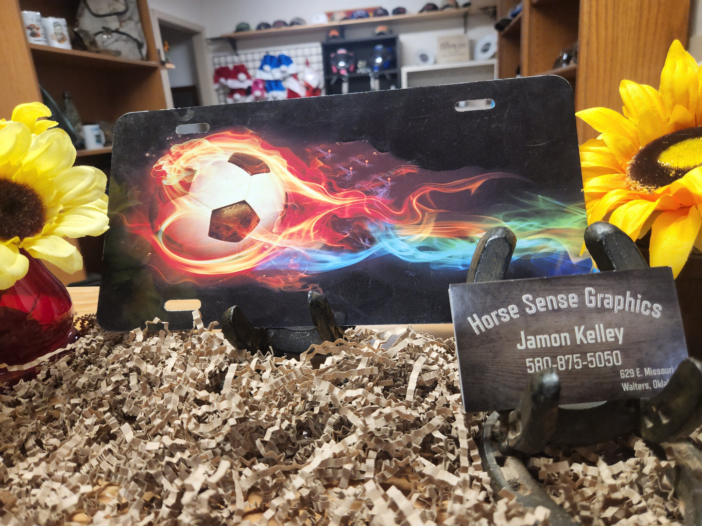 Sports License Plates ready for your Name, team or number!