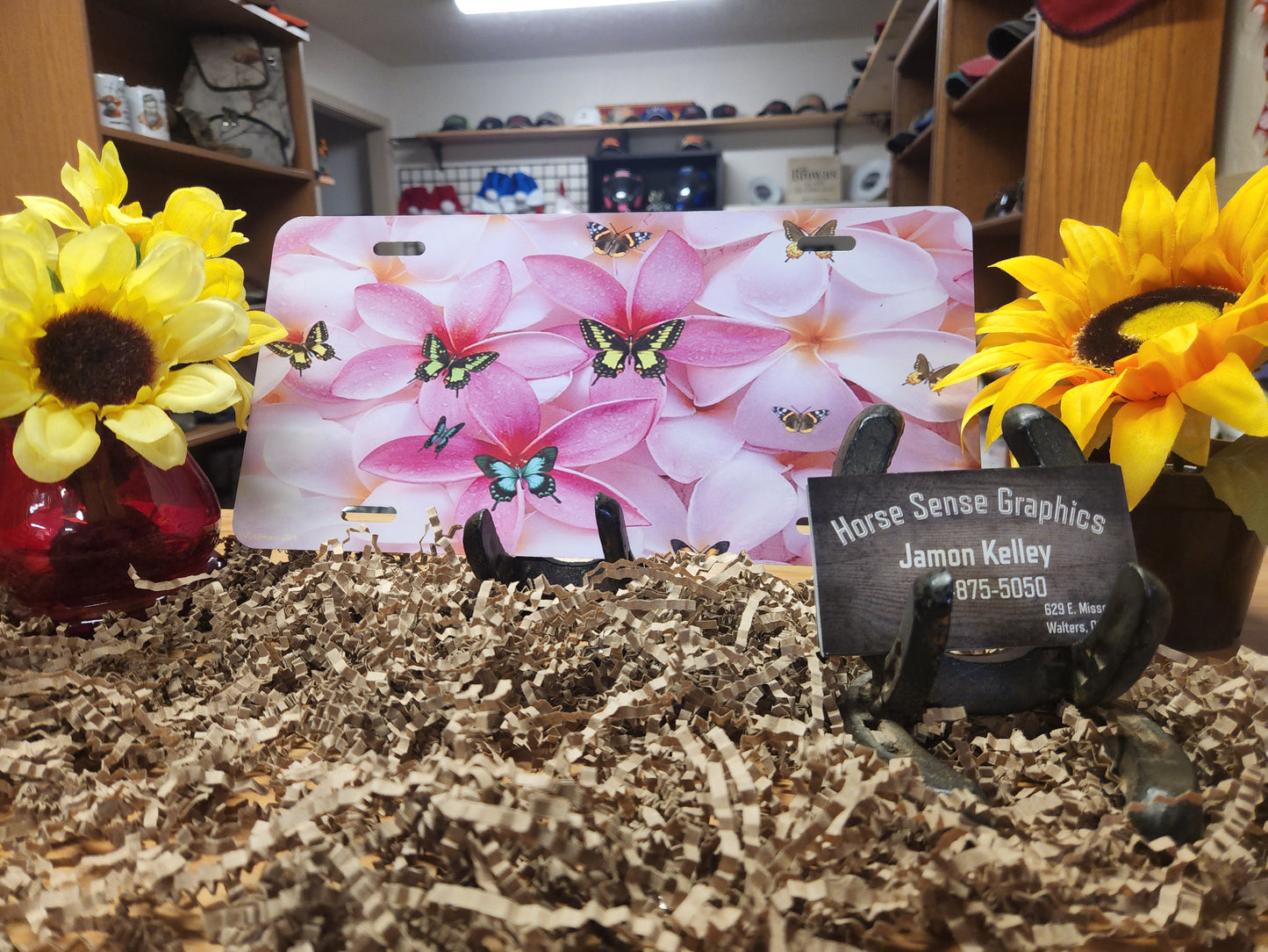 Butterfly License Plates