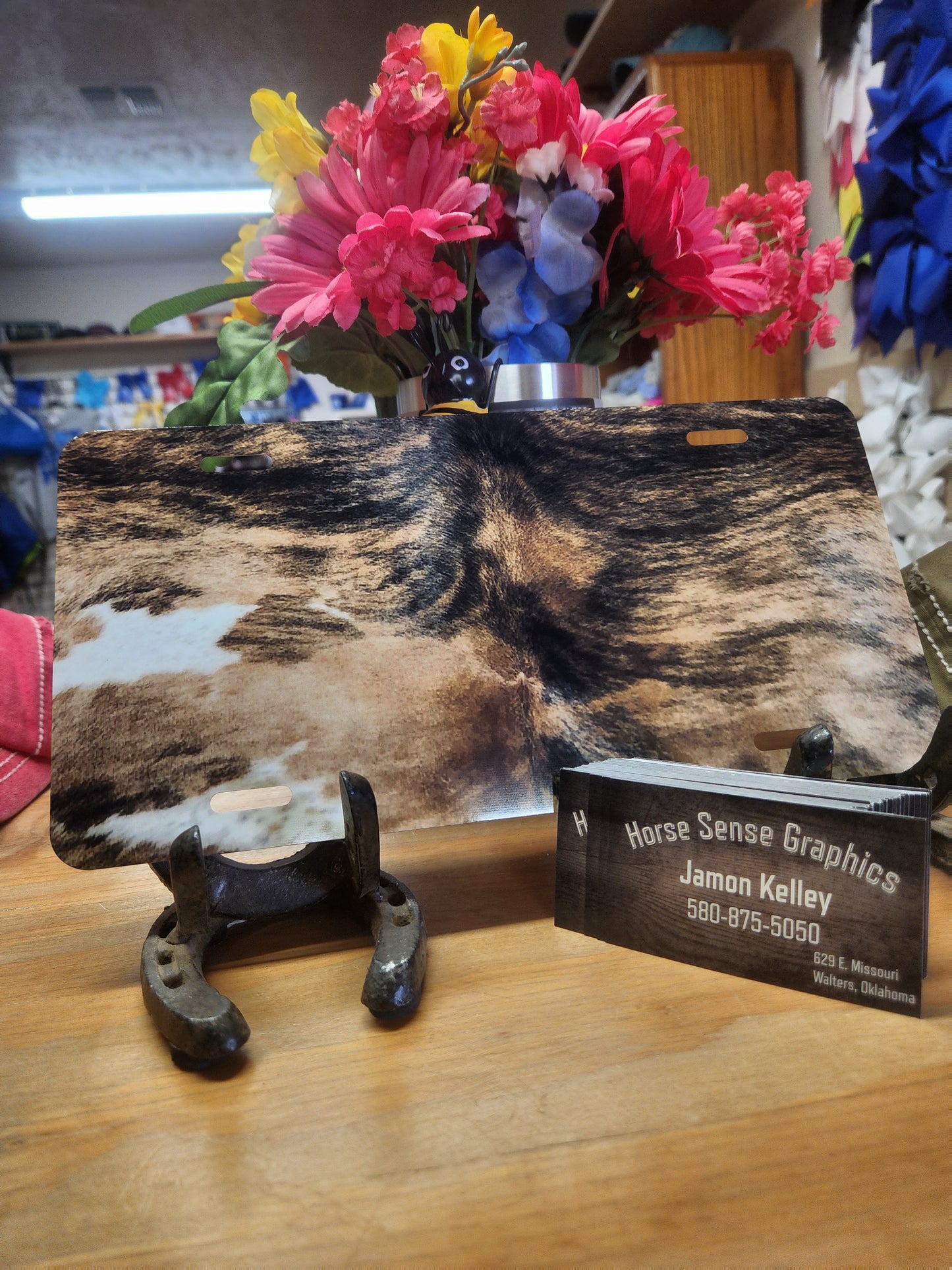 LICENSE PLATES READY FOR LOGO, NAME OR BRAND!