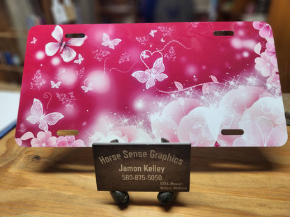 Butterfly License Plates