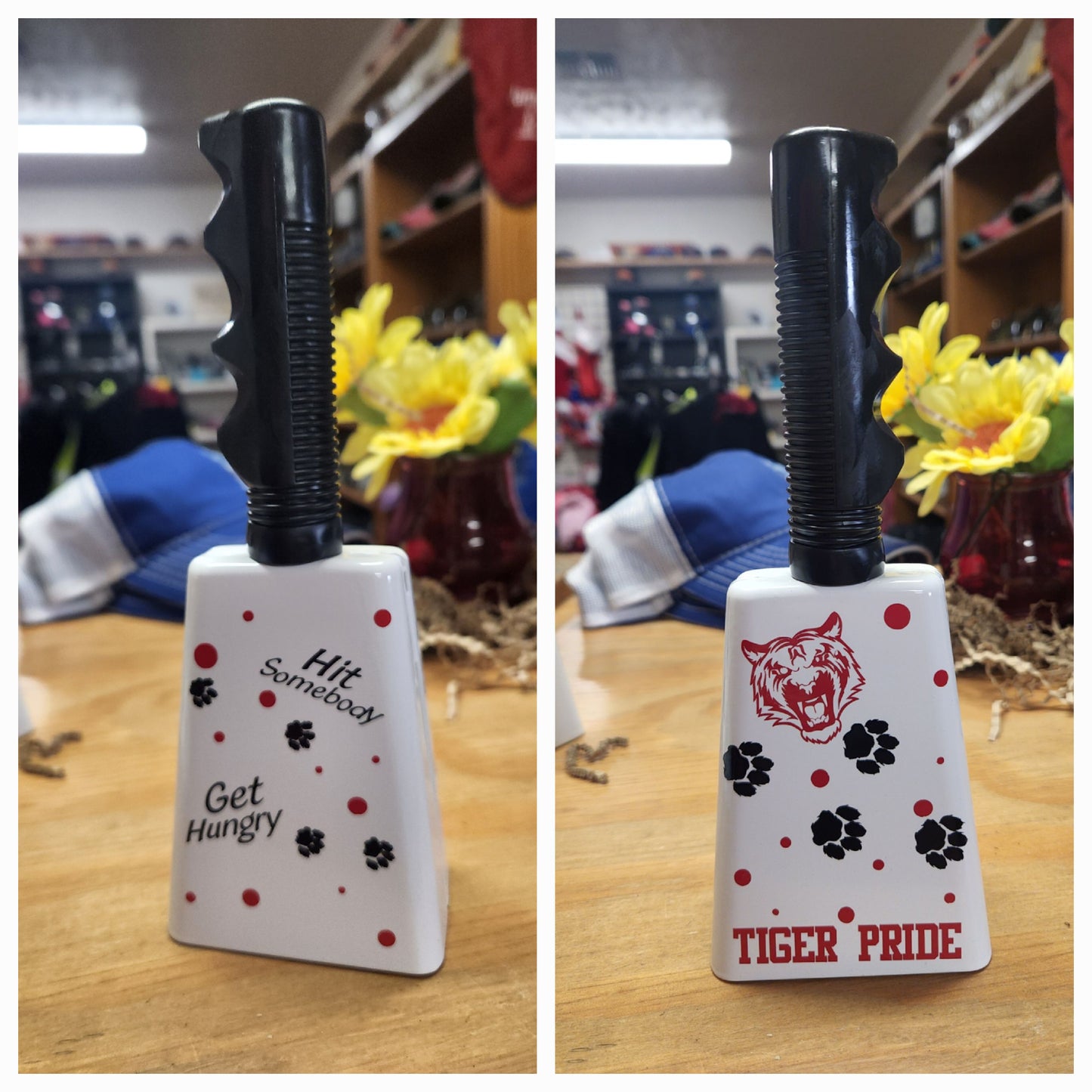 Temple Tigers Spirit Cowbells