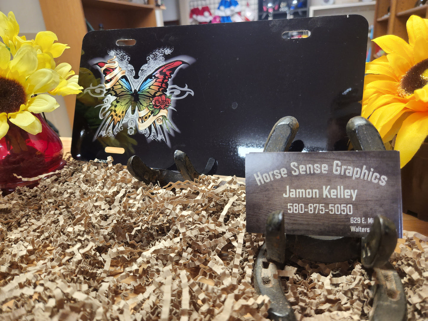 Butterfly License Plates