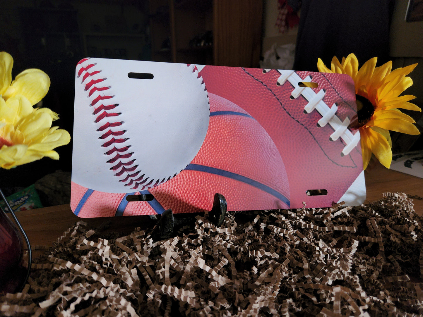 Sports License Plates ready for your Name, team or number!