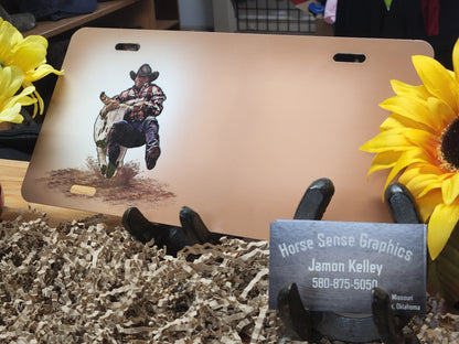 Rodeo events plates