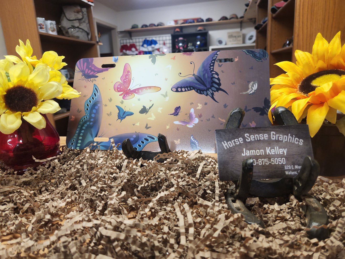 Butterfly License Plates