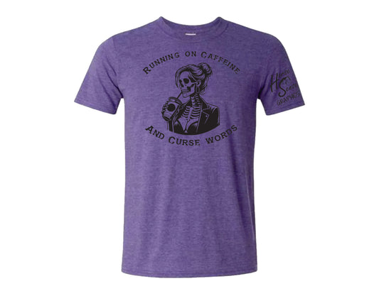 RUNING ON CAFFEINE AND CURSE WORDS