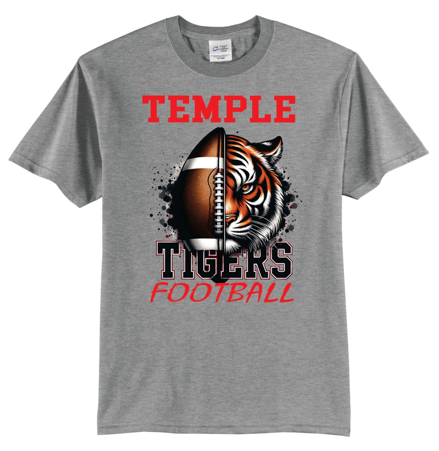Temple tiger football head
