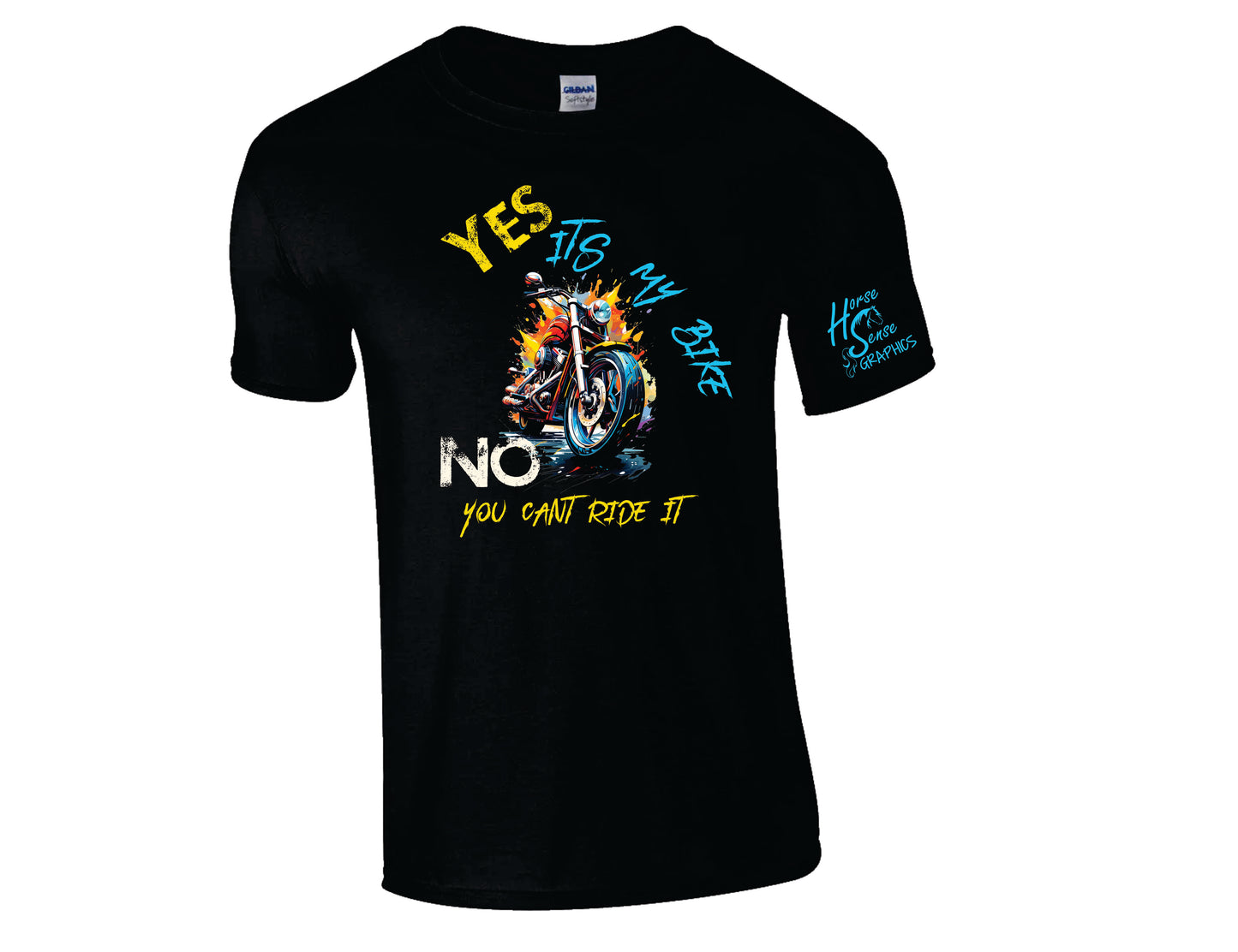 Yes its my Bike. No. You cant ride it.